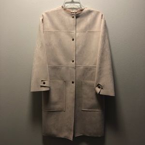 Zara Swede Coat
